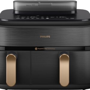Philips Airfryer 5000-serie met dubbele mand NA552/00