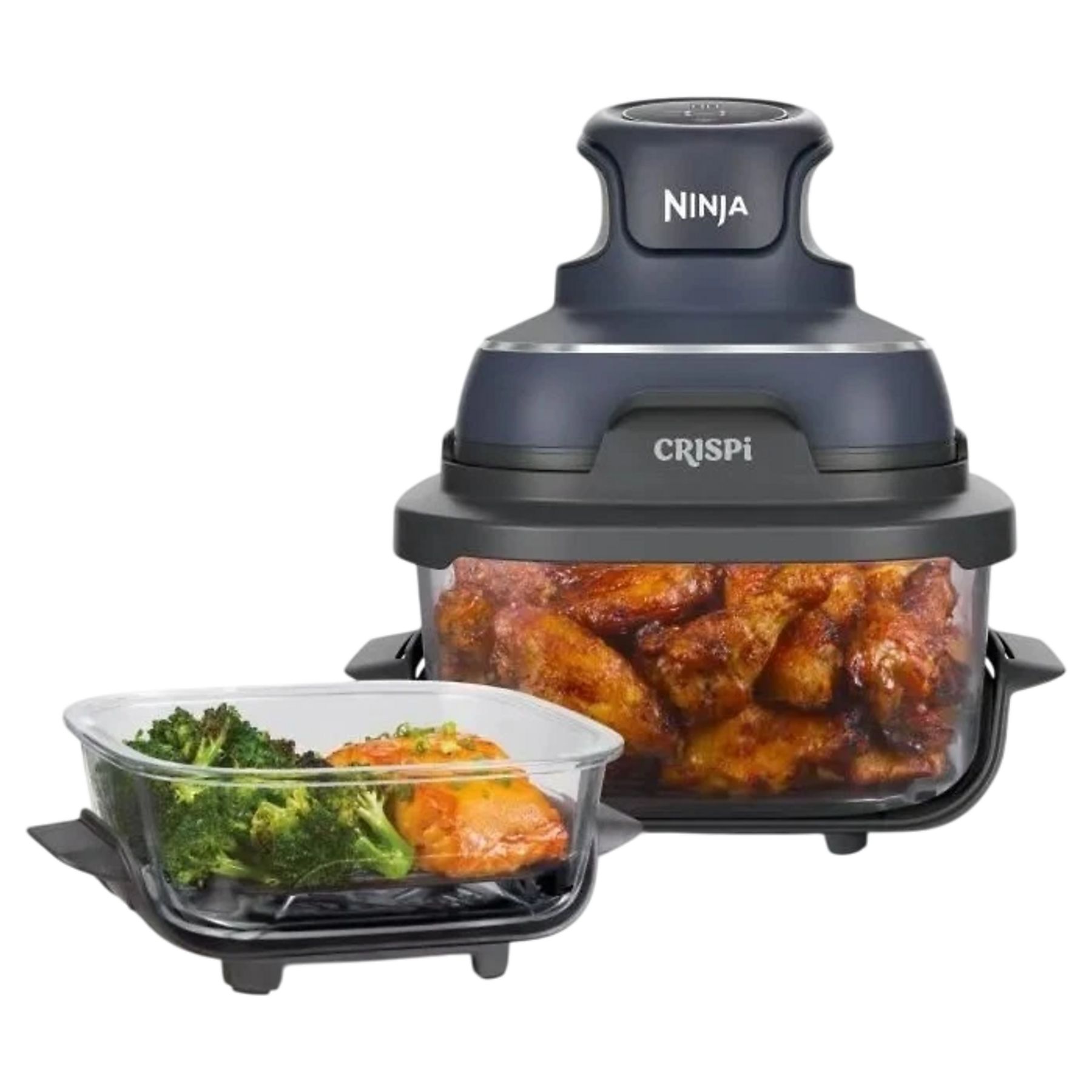 NINJA Crispi 4-in-1 compacte glazen Airfryer